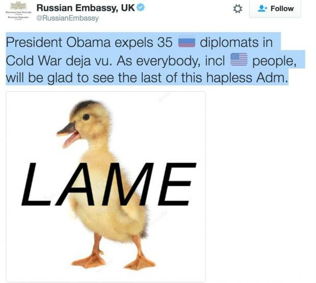 Russian Embessy Tweet 